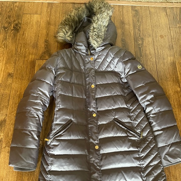 Michael Korrs long winter coat, gently used! Very warm! - Picture 1 of 4